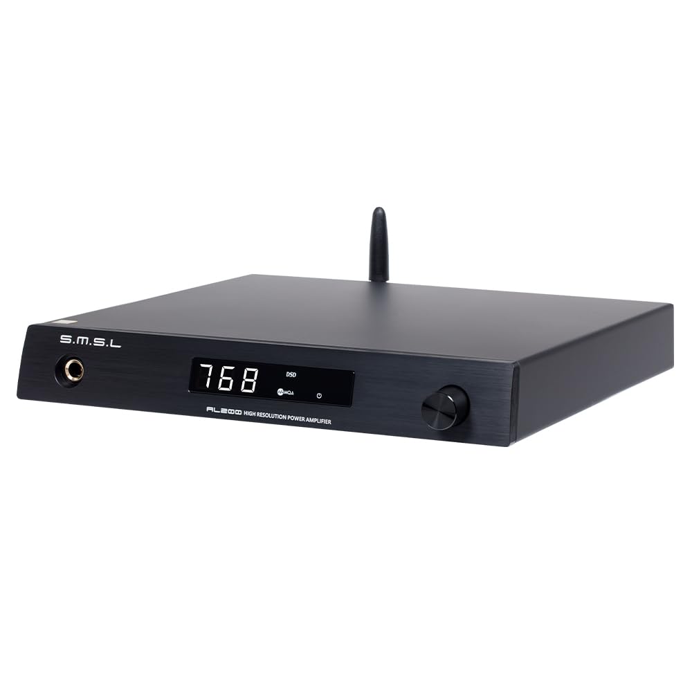 S.M.S.L AL200 Stereo Integrated Amplifier, 2-Channel Class D Audio